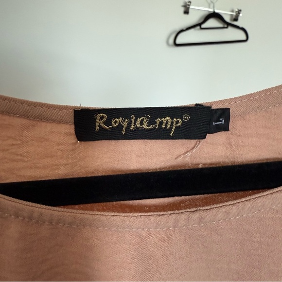 ⚪️ Blush Pink Two-Piece Set – Sleeveless Top & Wide-Leg Pants – Size L - Picture 9 of 10